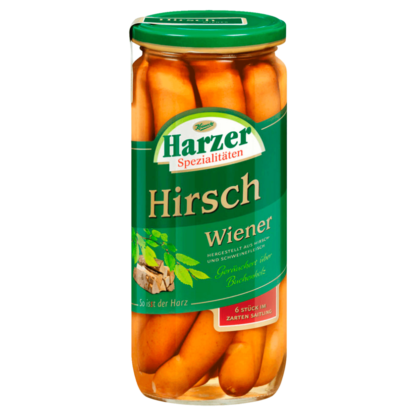 Keunecke Hirsch Wiener 250g